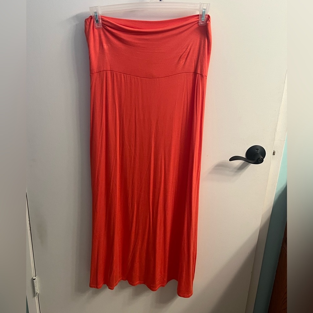 Coral maxi Skirt